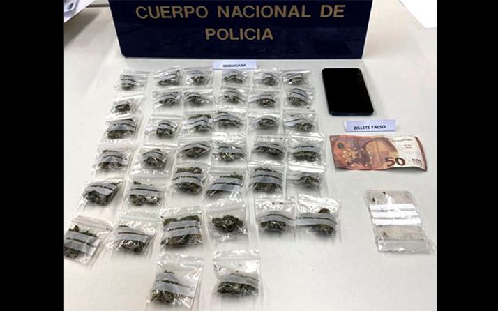 Detenido ‘in fraganti’ cuando vendía drogas en Ponferrada