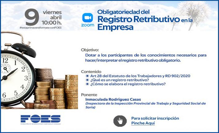 El Registro Retributivo puede ser objeto de control por ley para las empresas