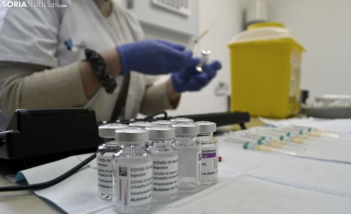 La provincia de Soria recibe esta semana más de 4.500 dosis contra el SARS-CoV-2