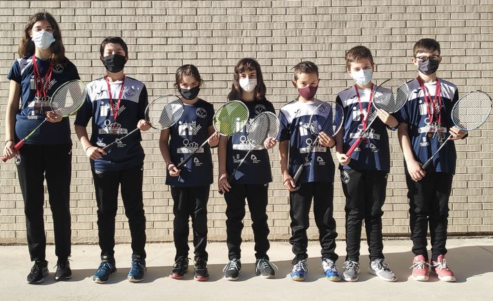 Tres victorias de cinco pruebas para el Valonsadero Bádminton en Guadarrama