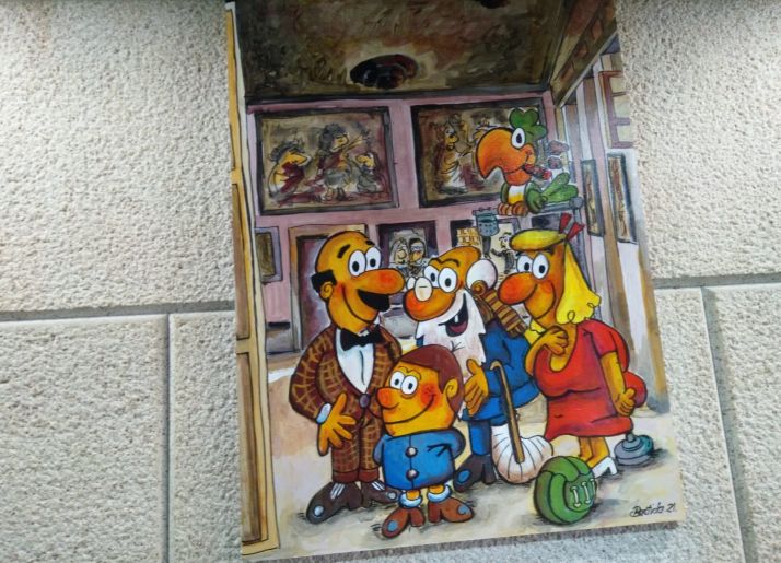 Quique Bastida desata una explosión de color y humor en Soria