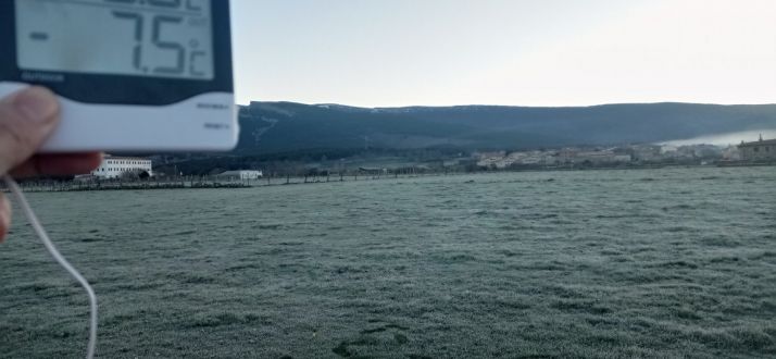 Duruelo de la Sierra ha registrado esta mañana la temperatura más baja del país