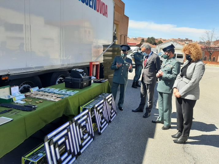 La detección de un punto de venta de droga en Segovia se salda con la desarticulación de una organización criminal internacional