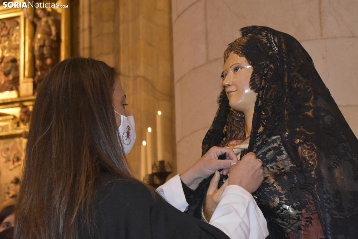 FOTOS: Soria celebra, más austera y sobria que nunca, el Domingo de Resurrección
