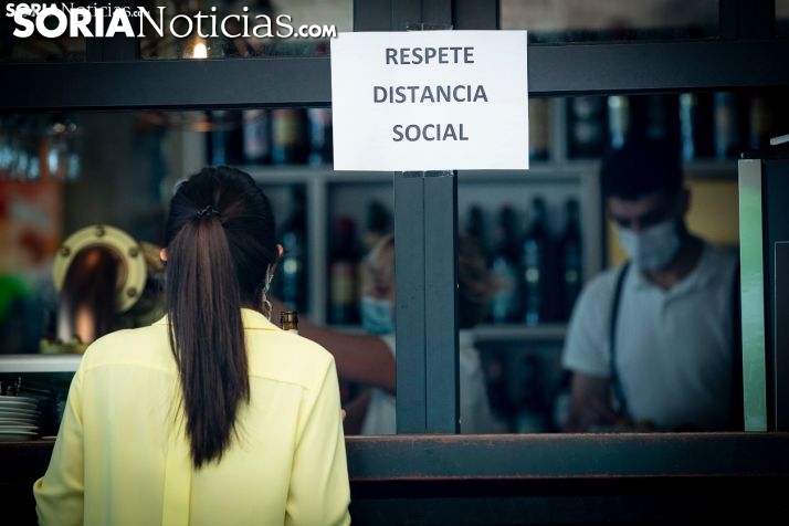 FOES pide a la Junta la reapertura de bares y restaurantes en la capital y El Burgo de Osma