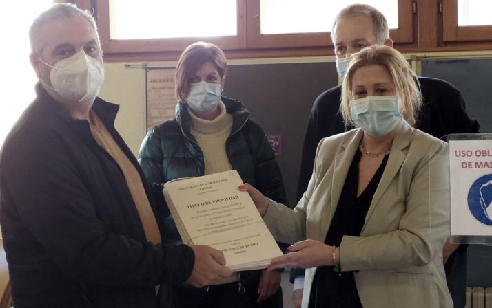 Comienza la entrega de los títulos de la concentración parcelaria de Berlanga de Duero