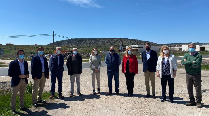  Cabrejas del Pinar exige un acceso sin riesgo al polígono desde la Nacional 234