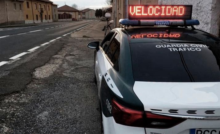 ‘Pillado’ un conductor a 136 km/h en un tramo limitado a 50 en León