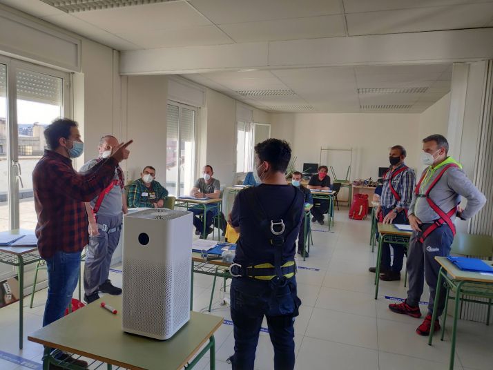 FOES imparte una nueva edición del curso ‘Seguridad en trabajos en altura’
