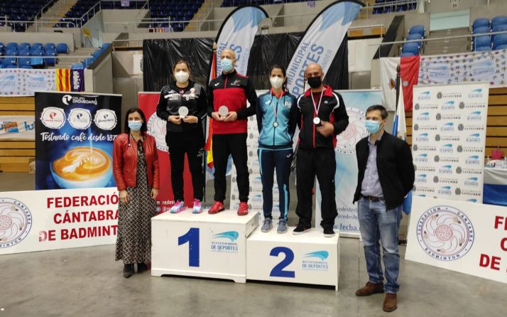 El bádminton soriano suma medallas en Santander