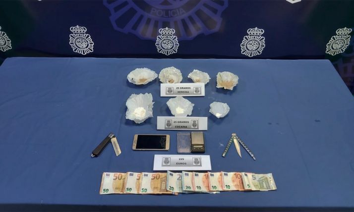 Detenido en Valladolid un traficante de 57 años con 35 antecedentes policiales