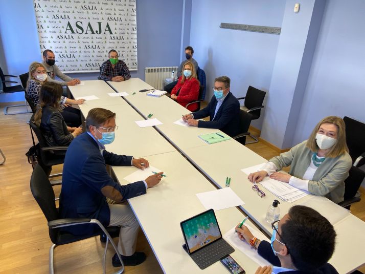 ASAJA Soria traslada al PP sus inquietudes respecto a la PAC
