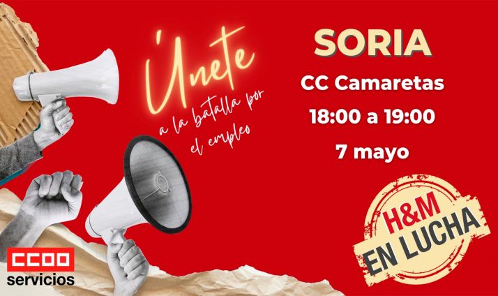 Concentración este viernes por los cierres de H&M