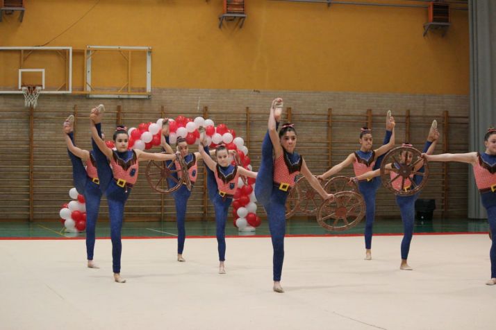 Las gimnastas sorianas vuelven a brillar después de la pandemia