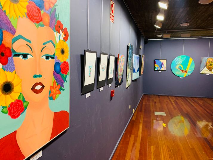 Abierta al público la exposición de artes plásticas en la sala Z de la Audiencia 
