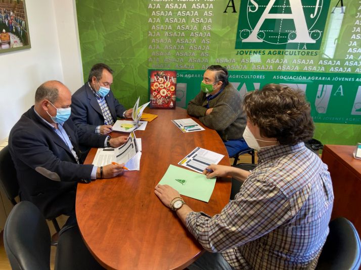 ASAJA Soria traslada a Cs sus inquietudes sobre la PAC