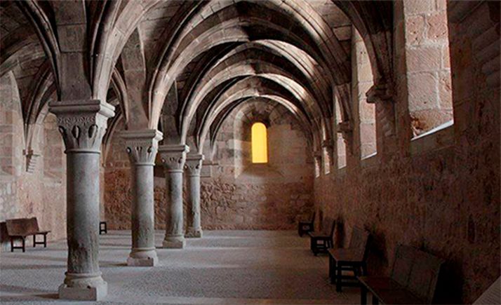 La fábrica de mermeladas de Santa María de Huerta dará una segunda vida a la panera del monasterio de Santa María de Huerta