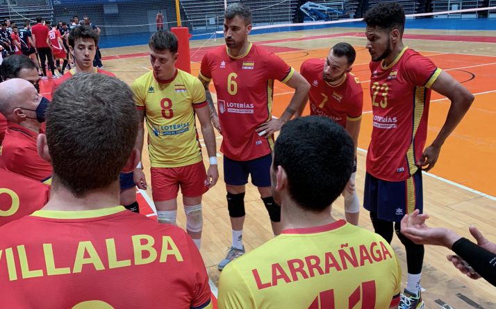 España, con Osorio y Villalba, mantiene el tono en el bilateral de Túnez