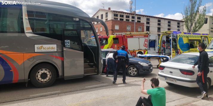 Accidente en Eduardo Saavedra.