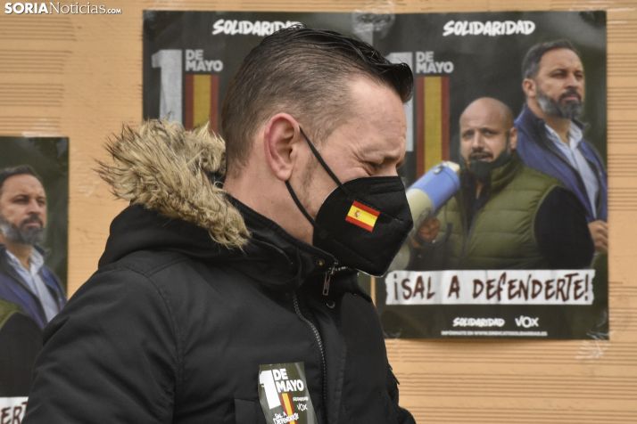 FOTOS: Vox y el sindicato Solidaridad arrancan los actos del 1 de Mayo en Soria