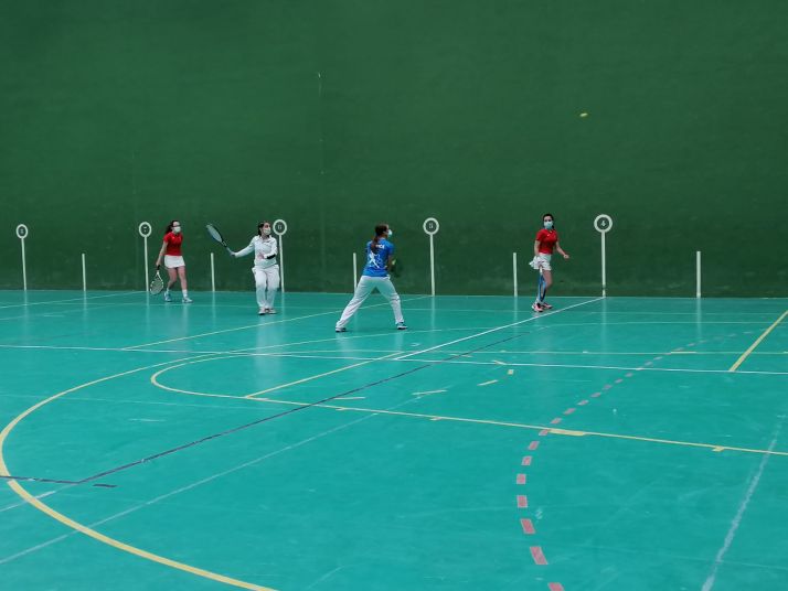 Una soriana se proclama campeona de frontenis en la prueba puntuable de San Esteban de Gormaz