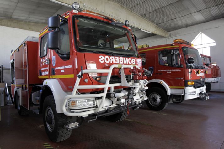 El PSOE exige a la Diputación que  agilice los parques de bomberos de Gómara, Tierras Altas, Berlanga y el Jalón