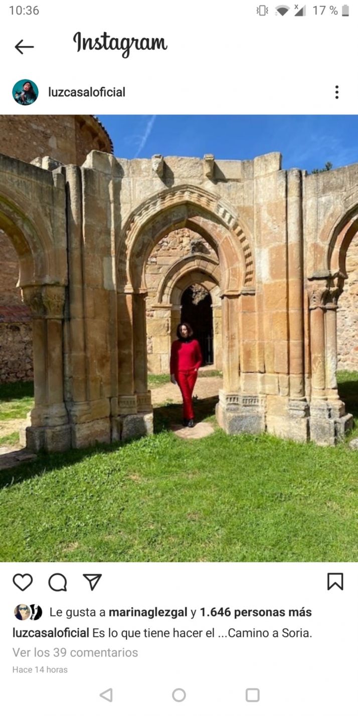 Luz Casal también se ha venido a Soria