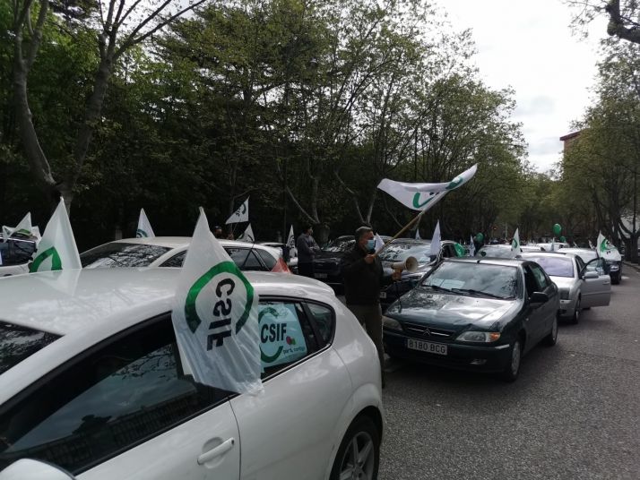 Marcha reciente realizada en Valladolid.