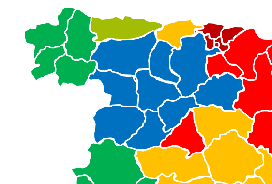 Así están las restricciones y la incidencia en las comunidades limítrofes de Castilla y León