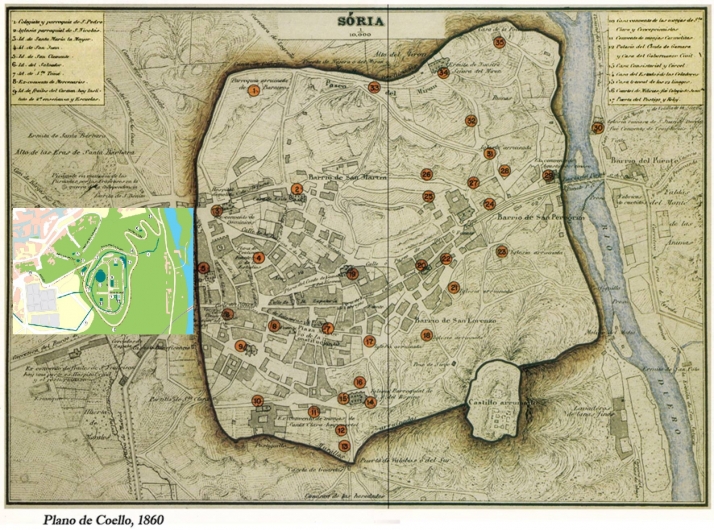 Soria inicia la recuperación de su muralla en el Castillo