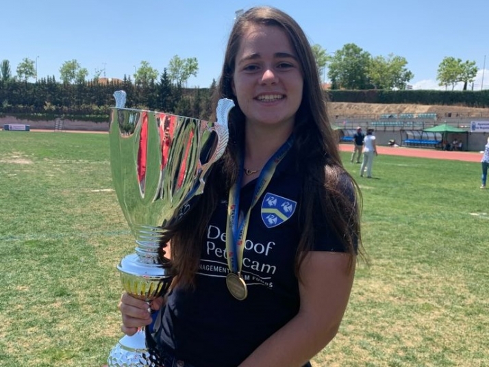 Rosa Blasco, la niña prodigio de Buitrago que ha conquistado la élite del Rugby nacional