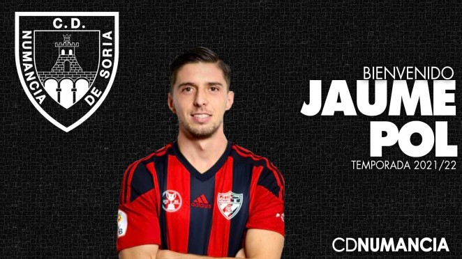 El Numancia anuncia a Jaume Pol como su primer fichaje