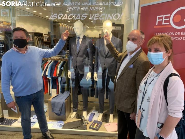 Los comercios de Soria agradecen a los vecinos su ayuda tras la pandemia