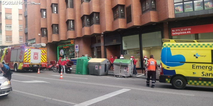 Atropello múltiple en la calle Tejera