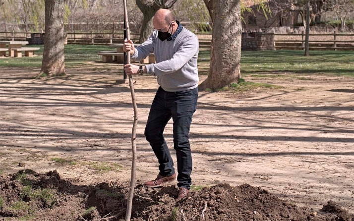 Ágreda se suma a la iniciativa Un árbol por Europa