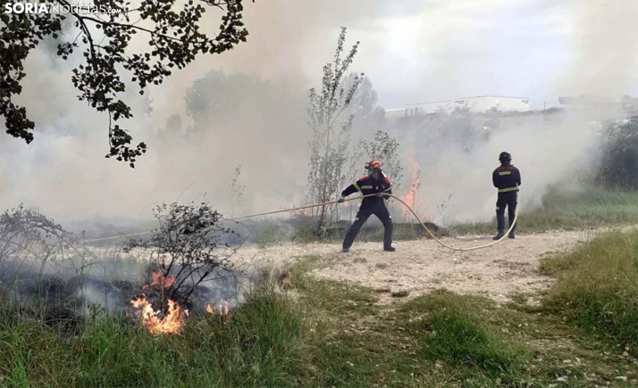 Una imagen de las labores de extinción. /SN