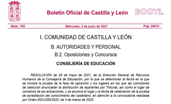 El Bocyl con la resolución hoy 