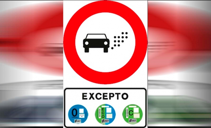 Una nueva señal vertical identifirará las Zonas de Bajas Emisiones