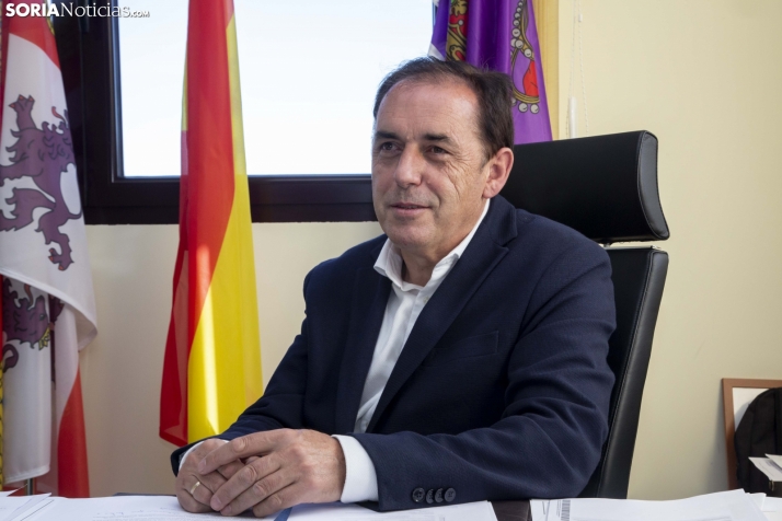 Benito Serrano, alcalde de Golmayo.