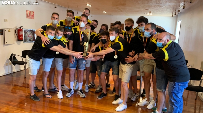 Soria recibe a sus héroes del balonmano