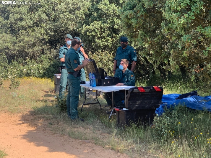 Soria es el epicentro de las prácticas del equipo TEDAX de la Guardia Civil