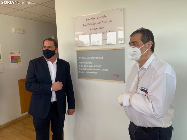La Cámara de Comercio de Soria homenajea a Jesús Moya
