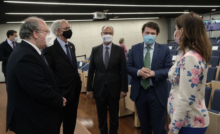 Mañueco destaca su compromiso con el Diálogo Social como pilar de estabilidad en Castilla y León