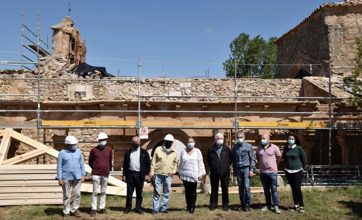 La Junta inicia las obras de restauración de la iglesia de la Concepción, en La Omeñaca