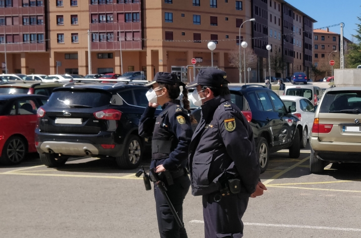 Detenido en Soria un joven de 18 años por pegar a su madre y a 3 agentes de la Policía Nacional