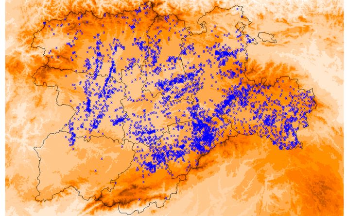 El inicio tormentoso de junio se salda con 674 rayos en la provincia