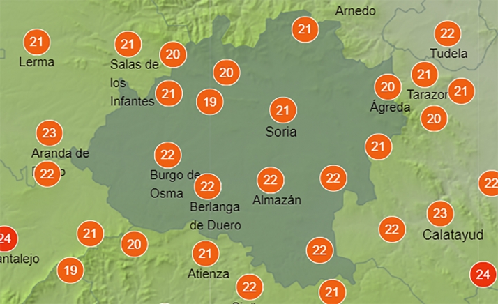El tiempo en Soria: Mejoría general
