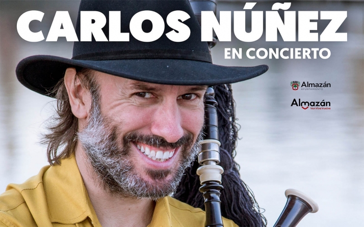 Carlos Núñez protagonizará la vuelta de En Clave de RE-D en Almazán el 2 de julio