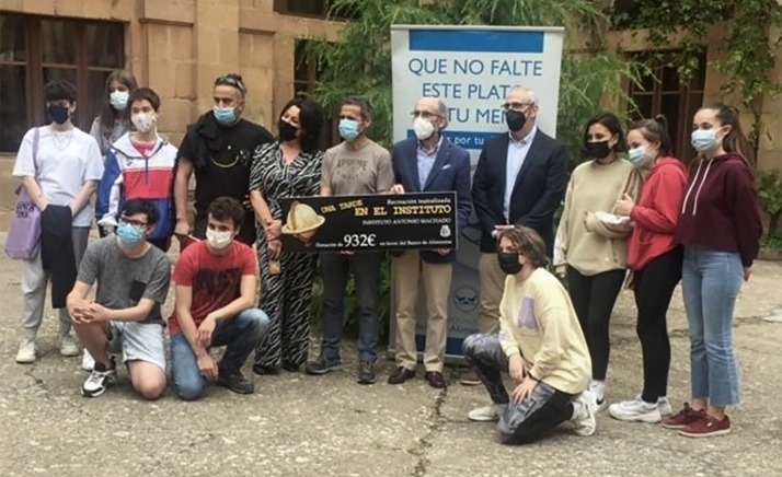 El Machado dona 932 € al Banco de Alimentos de Soria