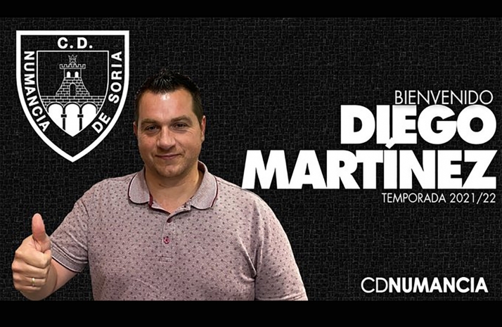 Diego Martínez, nuevo entrenador del Numancia